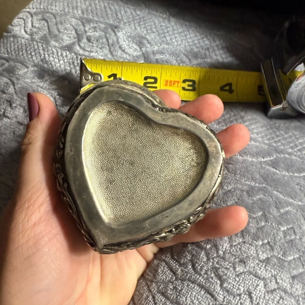 Heart-Shaped Trinket Box